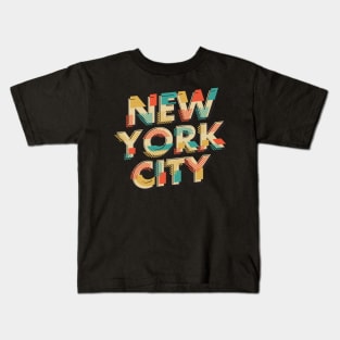 New York City Shirt NYC T-shirt State Gift Souvenir Kids T-Shirt